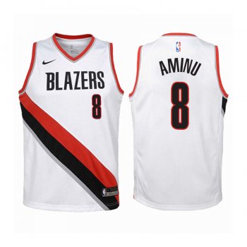 Youth Portland Trail Blazers #8 Al-Farouq Aminu Association Jersey