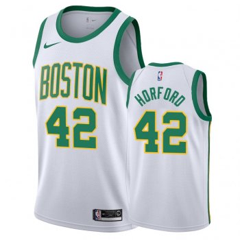 Boston Celtics Al Horford #42 White 2018-19 City Jersey