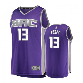 Youth Sacramento Kings #13 Alec Burks Icon Jersey