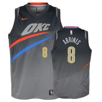 Youth Oklahoma City Thunder #8 Alex Abrines City Jersey