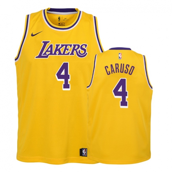 Youth Los Angeles Lakers #4 Alex Caruso Icon Jersey