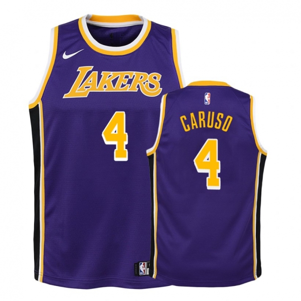 Youth Los Angeles Lakers #4 Alex Caruso Statement Jersey