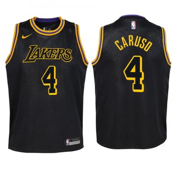 Youth Los Angeles Lakers #4 Alex Caruso City Jersey