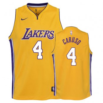 Youth Los Angeles Lakers #4 Alex Caruso Icon Jersey