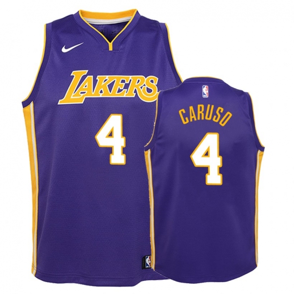 Youth Los Angeles Lakers #4 Alex Caruso Statement Jersey