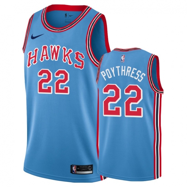 Atlanta Hawks #22 Alex Poythress Hardwood Classics Jersey