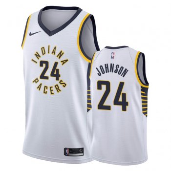 Indiana Pacers #24 Alize Johnson Association Jersey