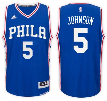 Philadelphia 76ers #5 Amir Johnson Road Jersey