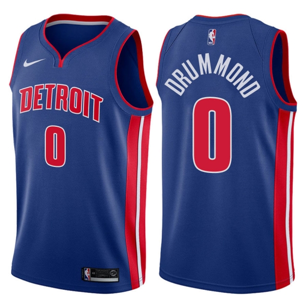 Detroit Pistons #0 Andre Drummond Icon Jersey