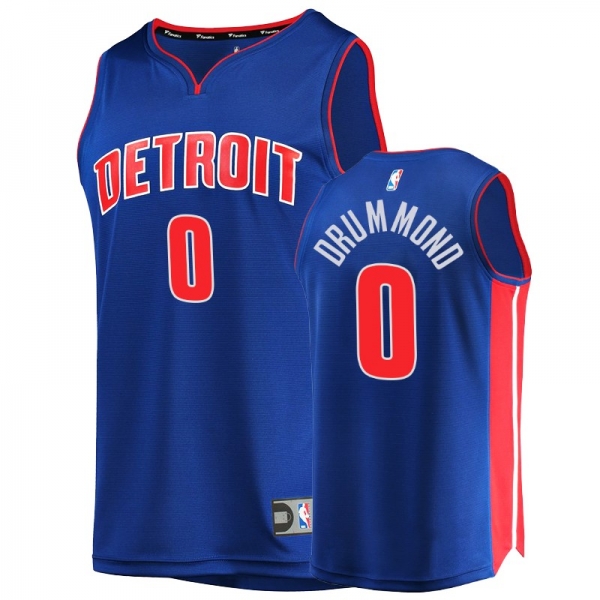 Detroit Pistons #0 Andre Drummond Icon Jersey