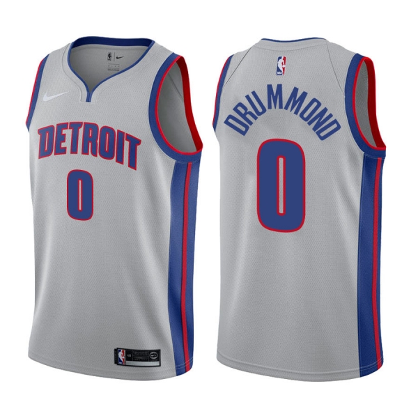 Detroit Pistons #0 Andre Drummond Statement Jersey