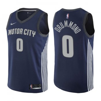 Detroit Pistons #0 Andre Drummond City Jersey