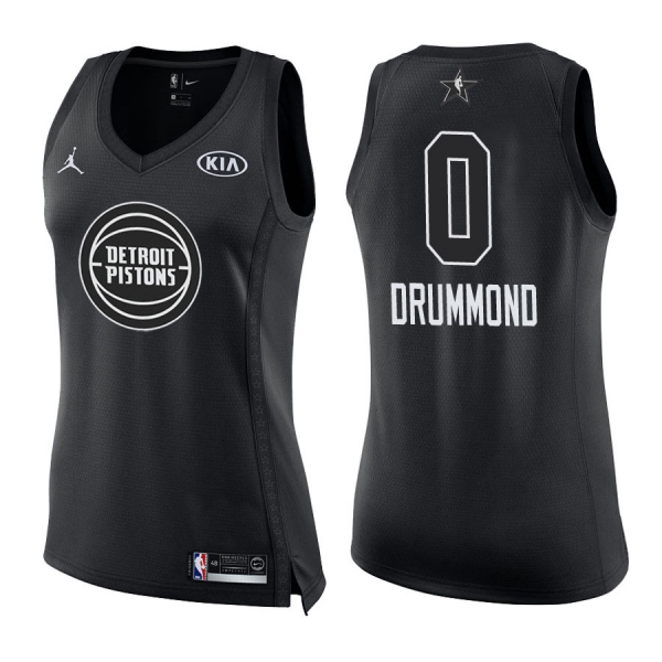 Women's Detroit Pistons #0 Andre Drummond All-Star Jersey