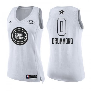 Women's Detroit Pistons #0 Andre Drummond All-Star Jersey