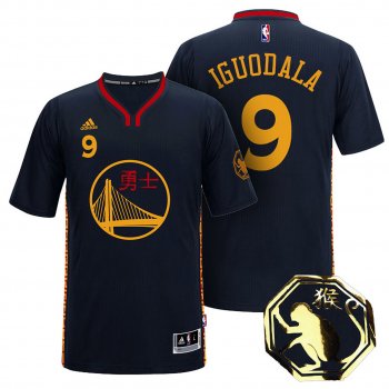 Golden State Warriors #9 Andre Iguodala Chinese New Year Jersey