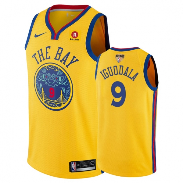 Golden State Warriors #9 Andre Iguodala City Jersey