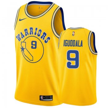 Golden State Warriors #9 Andre Iguodala Hardwood Classics Jersey