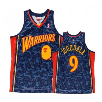 Golden State Warriors #9 Andre Iguodala BAPE Jersey