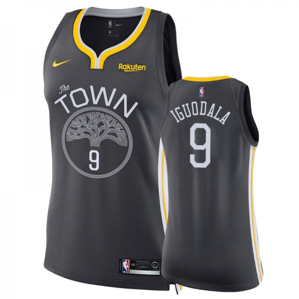 Women's Golden State Warriors #9 Andre Iguodala Statement Jersey