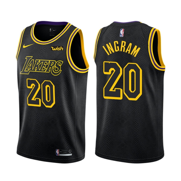 Los Angeles Lakers #20 Andre Ingram City Jersey