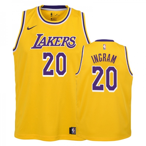 Youth Los Angeles Lakers #20 Andre Ingram Icon Jersey