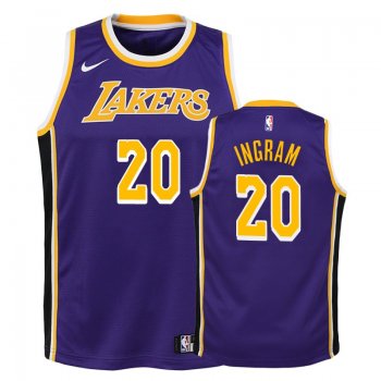 Youth Los Angeles Lakers Andre Ingram #20 Purple Statement Jersey