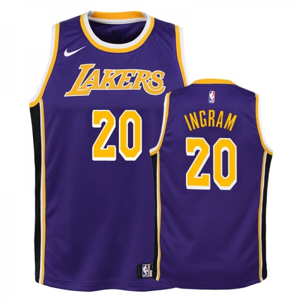 Youth Los Angeles Lakers Andre Ingram #20 Purple Statement Jersey