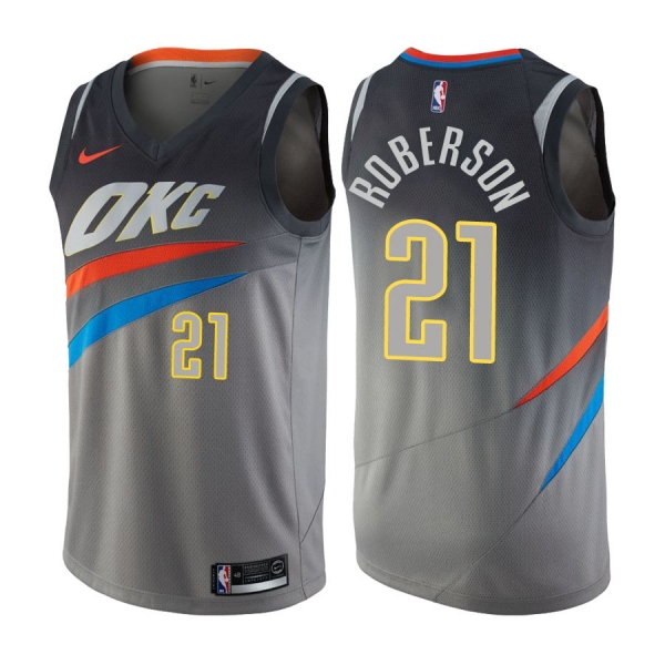 Oklahoma City Thunder #21 Andre Roberson City Jersey