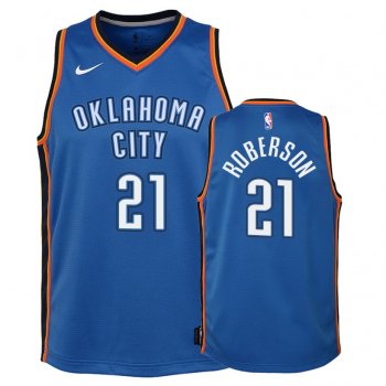 Youth Oklahoma City Thunder #21 Andre Roberson Icon Jersey