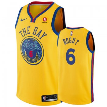 Golden State Warriors #6 Andrew Bogut City Jersey