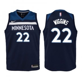 Youth Minnesota Timberwolves #22 Andrew Wiggins Icon Jersey