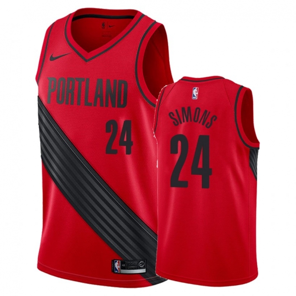 Portland Trail Blazers #24 Anfernee Simons Statement Jersey