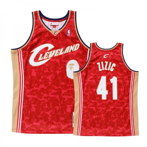 Cleveland Cavaliers #41 Ante Zizic BAPE Jersey