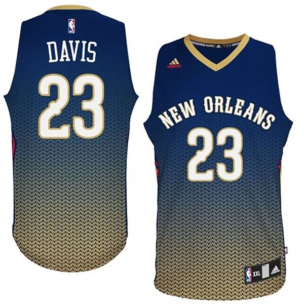 New Orleans Pelicans #23 Anthony Davis Hardwood Classics Jersey