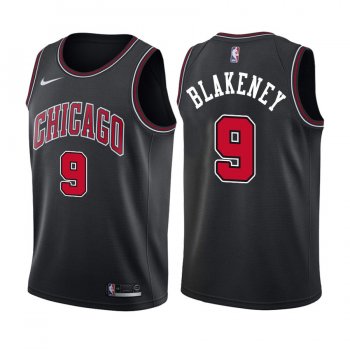 Chicago Bulls #9 Antonio Blakeney Statement Jersey