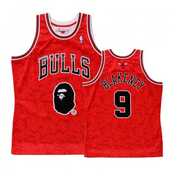 Chicago Bulls #9 Antonio Blakeney BAPE Jersey