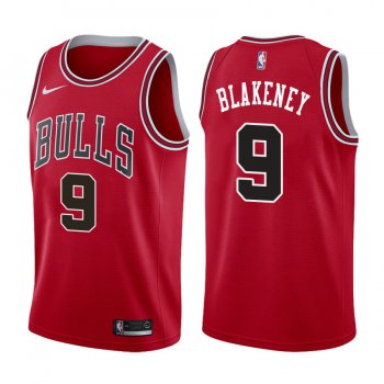 Chicago Bulls #9 Antonio Blakeney Icon Jersey