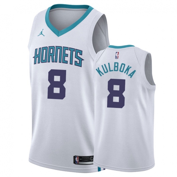 Charlotte Hornets #8 Arnoldas Kulboka Association Jersey