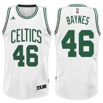 Celtics Aron Baynes White Swingman Home Jersey