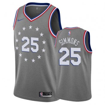 Philadelphia 76ers #25 Ben Simmons City Jersey