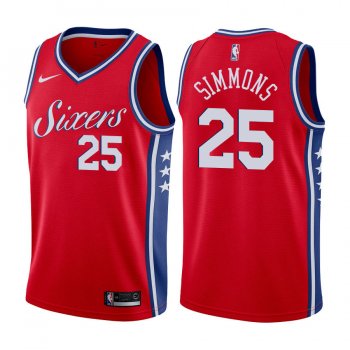 Philadelphia 76ers #25 Ben Simmons Statement Jersey