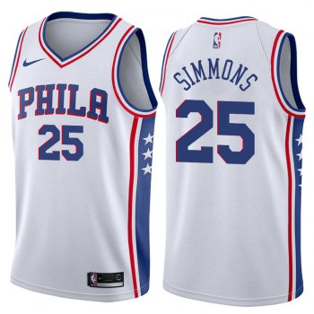 Philadelphia 76ers #25 Ben Simmons Association Jersey