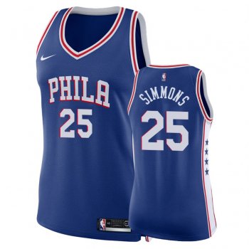 Women's Philadelphia 76ers #25 Ben Simmons Icon Jersey