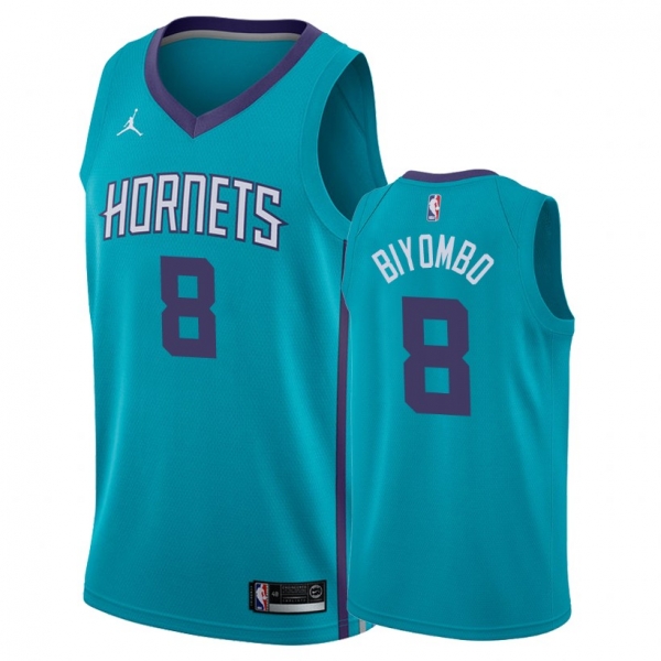 Charlotte Hornets #8 Bismack Biyombo Icon Jersey