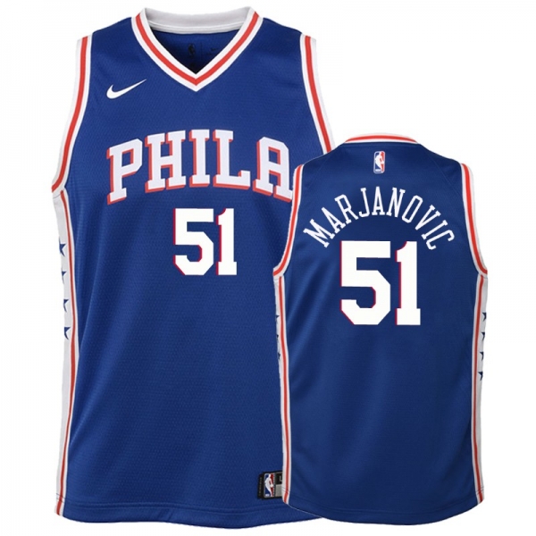 Youth Philadelphia 76ers #51 Boban Marjanovic Icon Jersey