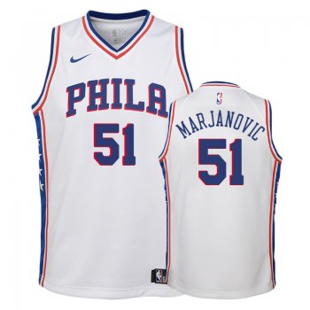 Youth Philadelphia 76ers #51 Boban Marjanovic Association Jersey