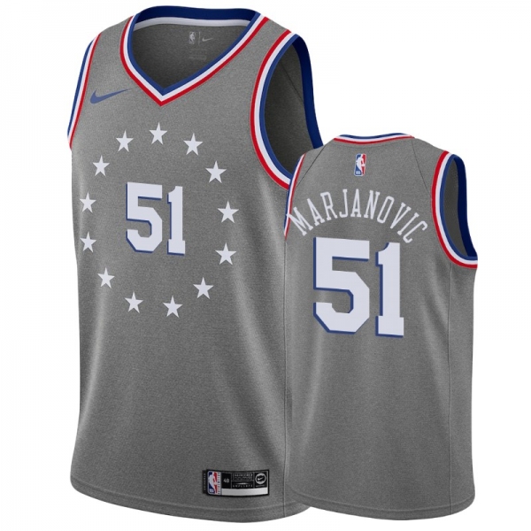 Philadelphia 76ers #51 Boban Marjanovic City Jersey