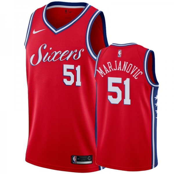 Philadelphia 76ers #51 Boban Marjanovic Statement Jersey