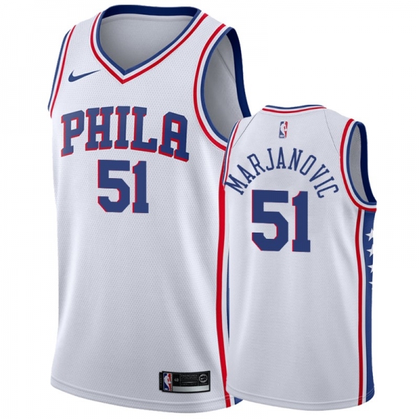 Philadelphia 76ers #51 Boban Marjanovic Association Jersey