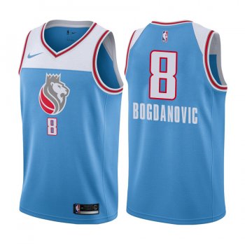 Sacramento Kings #8 Bogdan Bogdanovic City Jersey